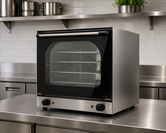Commercial Electric Convection Oven 62L YSD-1AE - Twin Fan, 13A Plug-In