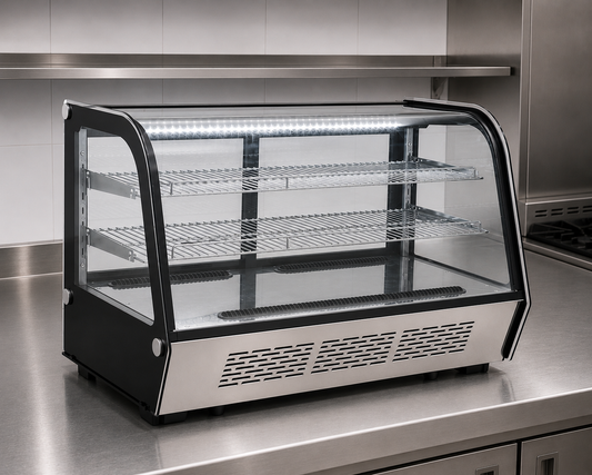 Hamoki Display Fridge Countertop Glass Cooler