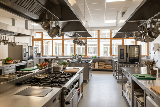Commercial Kitchen Equipment for School Kitchens: How to Meet High-Volume Catering Demands