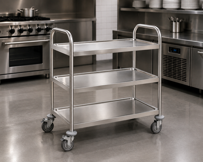 Hamoki Service Trolley With Round Tube