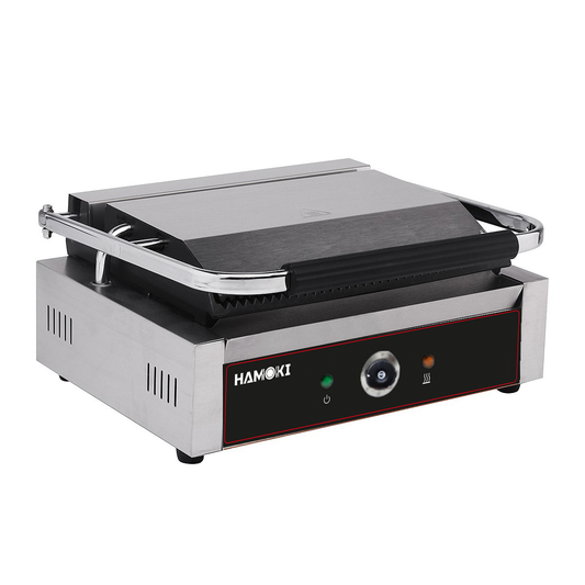 101014 - Contact Grill Single / Ribbed
