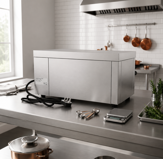 Electric Salamander Grill ES-2000 Countertop Stainless Steel Cheese Melter