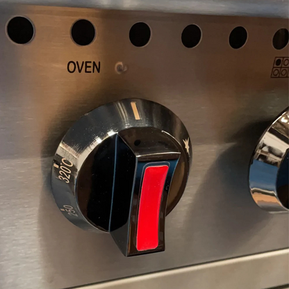Hamoki Commercial Gas Range with 6 Burners and Oven