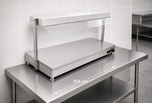 104cm Electric Food Warmer with Heated Gantry