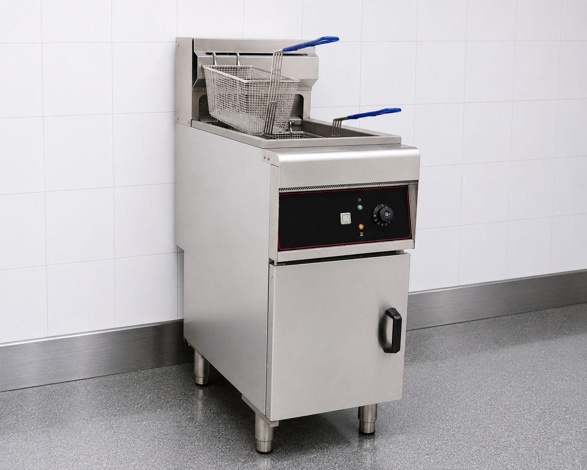 Hamoki Commercial Single Tank Electric Fryer 9kW Single Phase