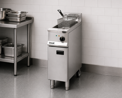 Lincat Opus 800 OE8112 Single Tank Electric Fryer 300mm – 15L