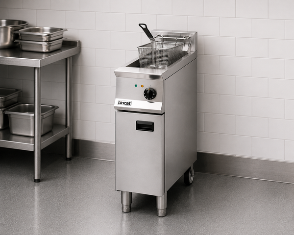 Lincat Opus 800 OE8112 Single Tank Electric Fryer 300mm – 15L
