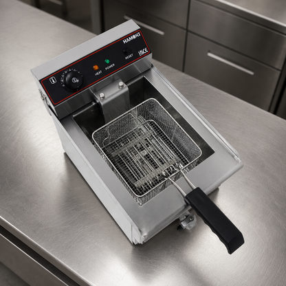 Commercial Countertop Electric Fryer 9.5 Litre with Drain Tap