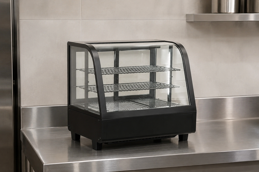 Commercial Countertop Display Fridge 100L Glass Display Cooler