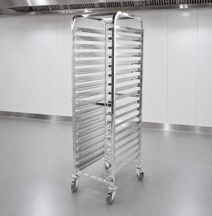 Hamoki Multi Tier Stainless Steel Racking Trolley