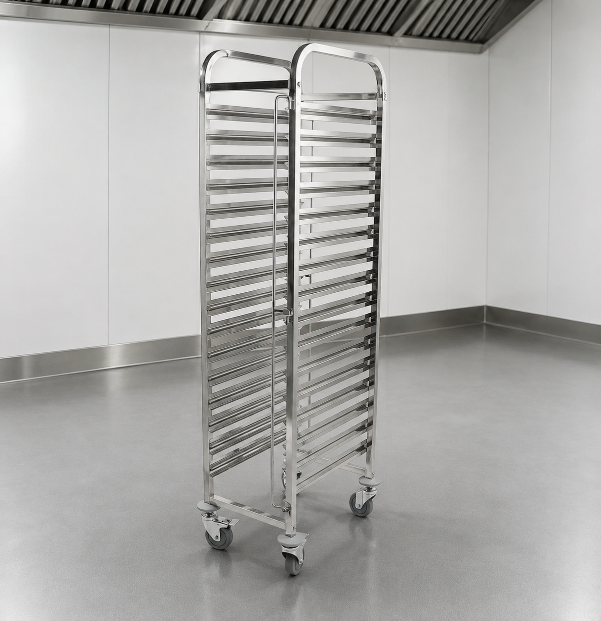 Hamoki Multi Tier Stainless Steel Racking Trolley