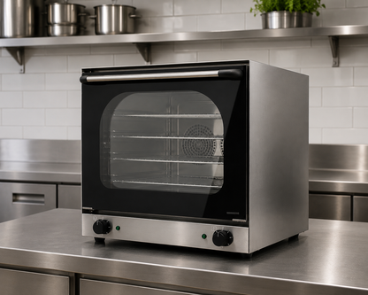Commercial Electric Convection Oven 62L YSD-1AE - Twin Fan, 13A Plug-In