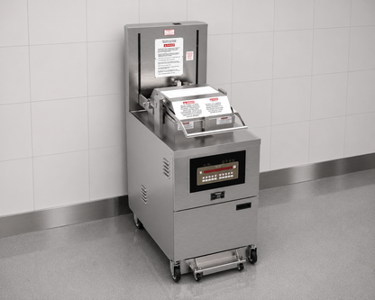 Commercial Freestanding Electric Pressure Fryer 45 Litre with Oil Filtration