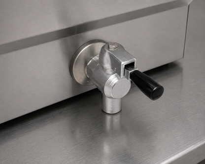 Hamoki Commercial Countertop Electric Fryer Twin Tank 2 × 11.5 Litre with Drain Taps