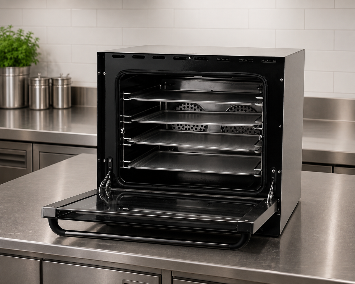 Commercial Electric Convection Oven 62L YSD-1AE - Twin Fan, 13A Plug-In