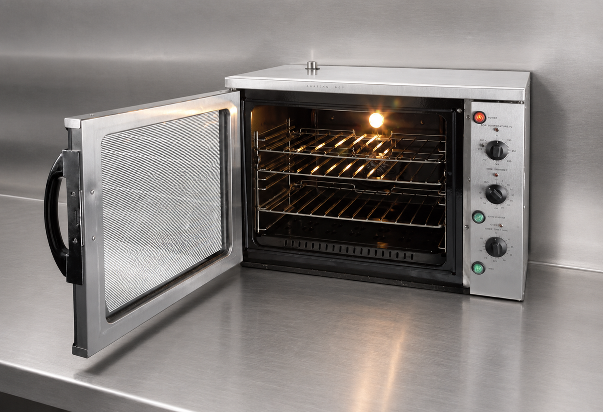 Commercial 100L Convection Oven with Cook & Hold Function – 4 x GN 1/1