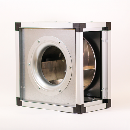 Elta Slim Qube SSQUHT High Temperature Centrifugal Box Extract Fan