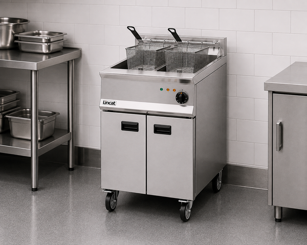 Lincat Opus 800 OE8108 Single Tank Electric Fryer 600mm – 36.5L