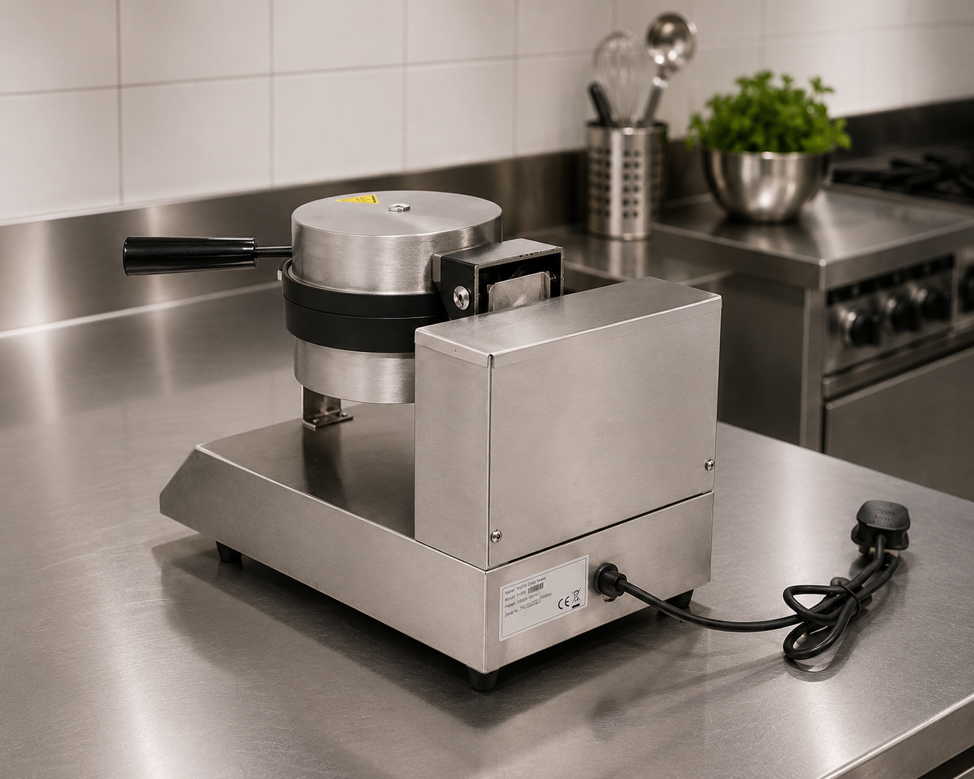 Hamoki Commercial Single Cone Waffle Maker
