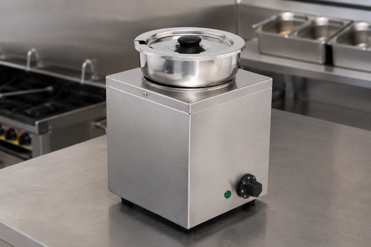 Hamoki Electric Wet Heat Bain Marie with Round Pot – Plug In