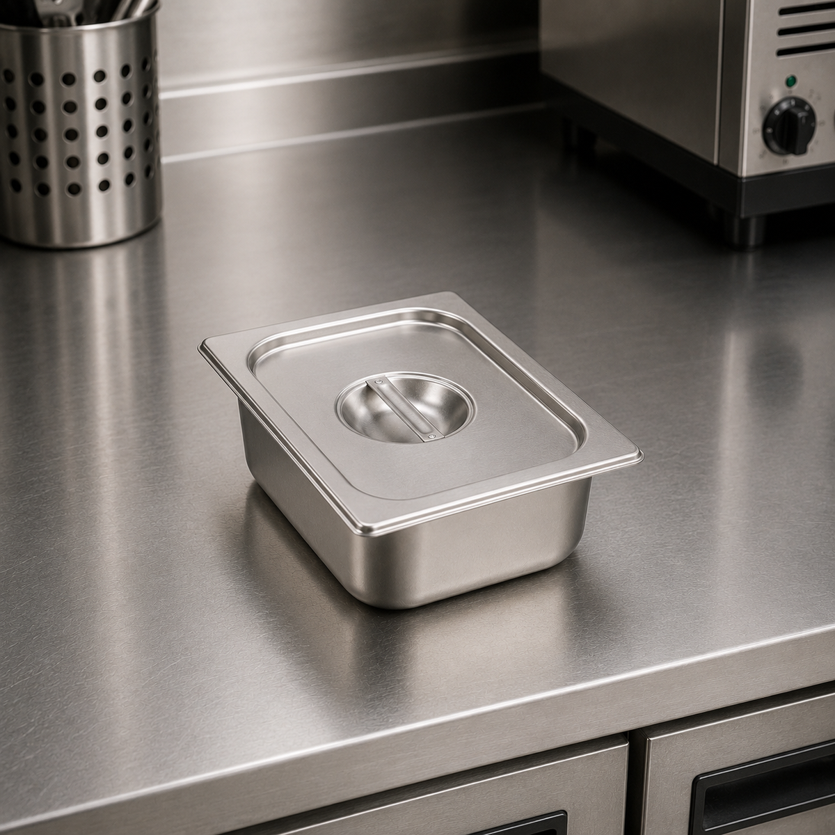Stainless Steel Gastronorm Pan GN 1/2 (1 box/12 units)