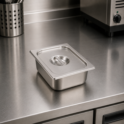 Stainless Steel Gastronorm Pan GN 1/2 (1 box/12 units)