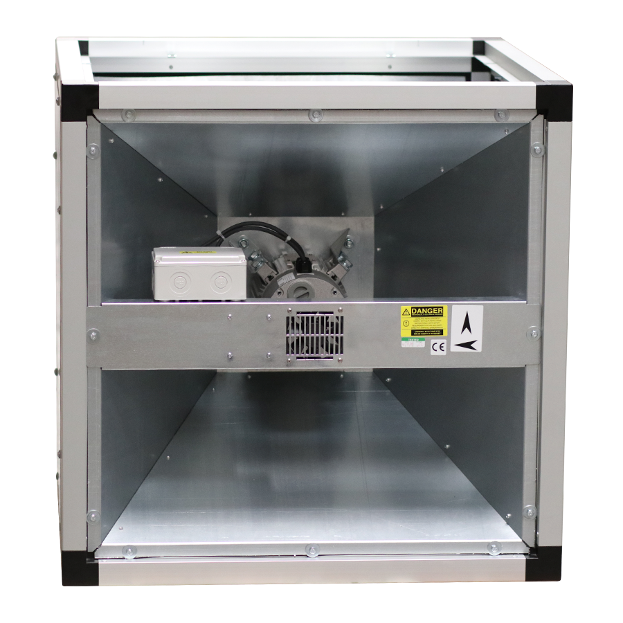Elta Qube SQUHT High Temperature Centrifugal Box Extract Fan