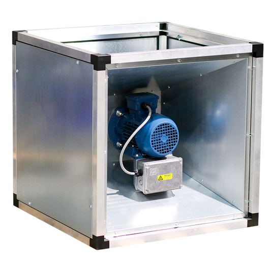 Elta Qube SQUHT High Temperature Centrifugal Box Extract Fan