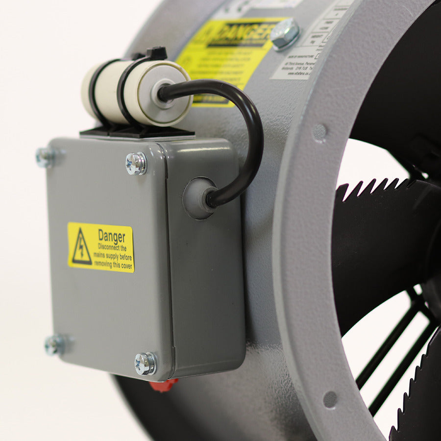 Elta Raptor SDA Short Cased 250mm - 630mm Axial Flow Extract Fan AC/EC