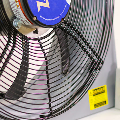 Elta Raptor Spa Plate 230mm - 710mm Mounted Axial Flow Extract Fan AC/EC