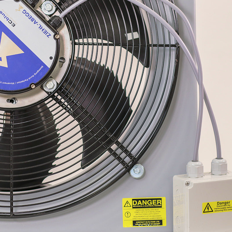 Elta Raptor Spa Plate 230mm - 710mm Mounted Axial Flow Extract Fan AC/EC