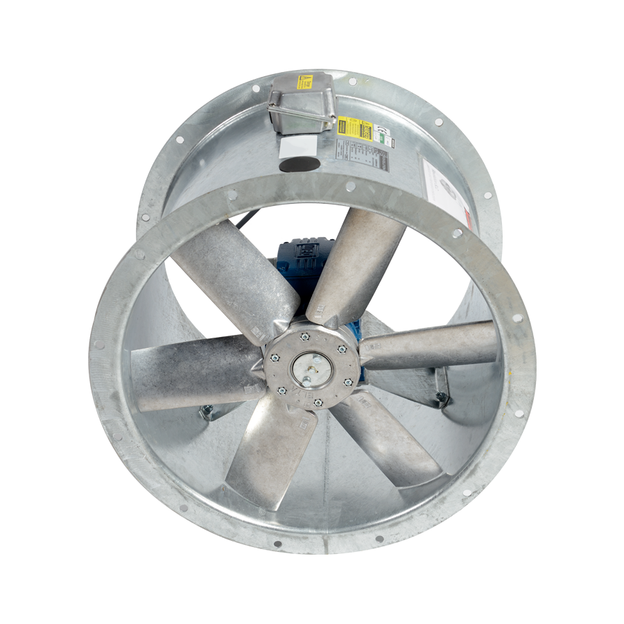 Elta SLC Long Cased Axial Fan 220V to 240V Single Phase Industrial Ventilation Fan