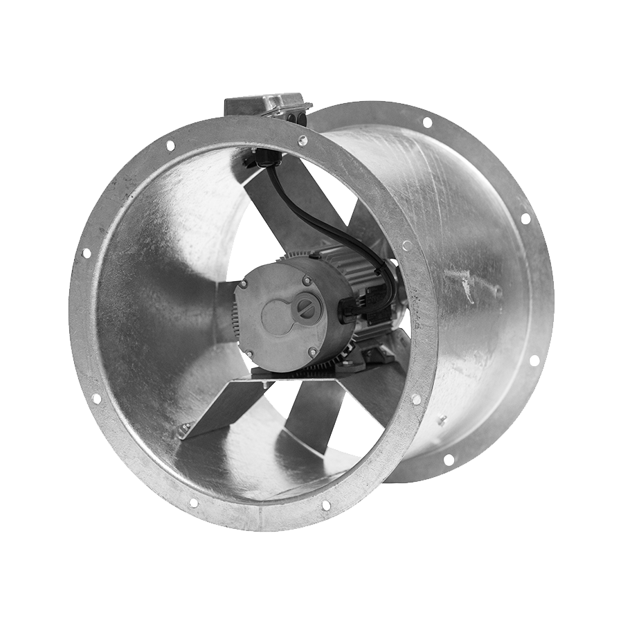 Elta SLC Long Cased Axial Fan EC 220V to 277V Single Phase Industrial Ventilation Fan