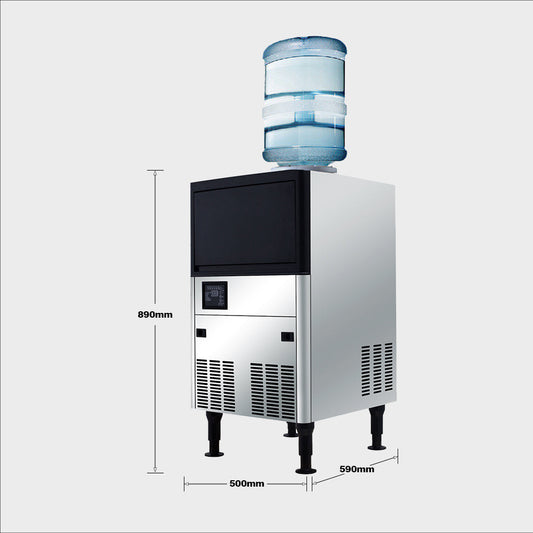 281003 - Cube Ice Machine 55kg (HAM-55KT)
